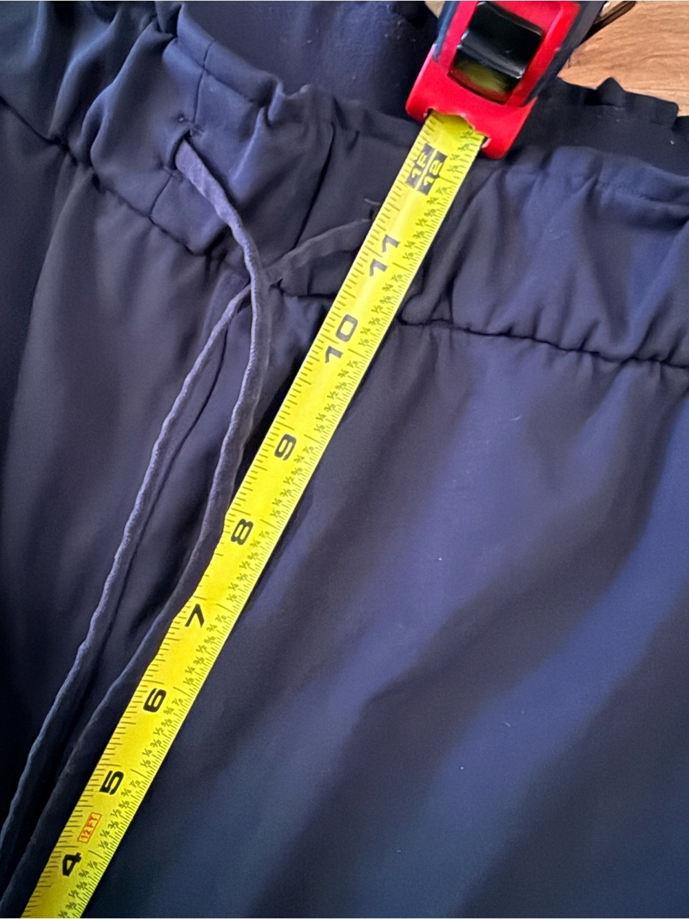 Lululemon Keep Moving Pant 7/8 High-Rise Black Size 12 Luxtreme Stretch Travel - Picture 8 of 10